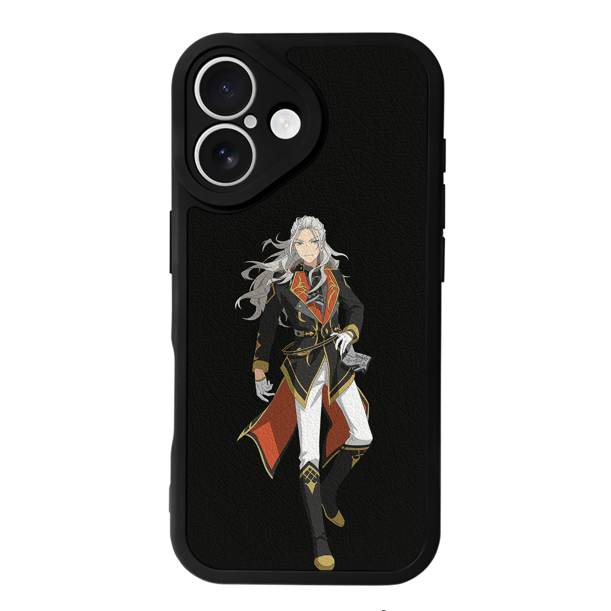 （画像用） あんさんぶるスターズ! Ensemble Stars 【iPhone 16シリーズ対応】シリコンスマホケース（レザー調） 材質：シリコン